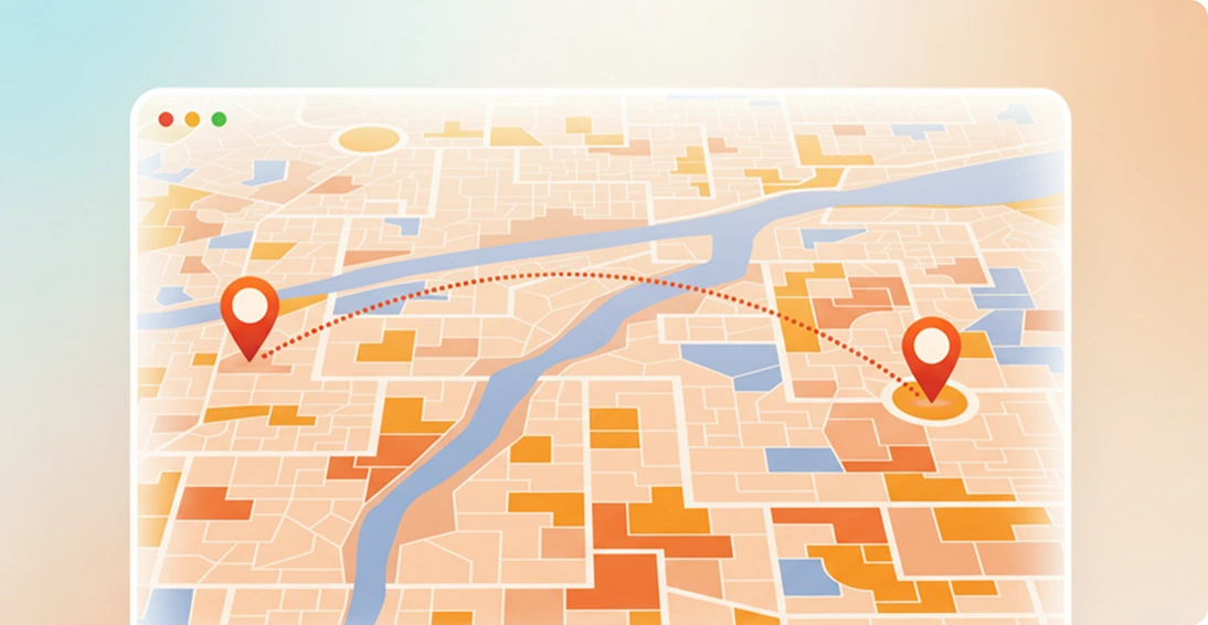 Illustration für Schritt 1: Regionsprüfung